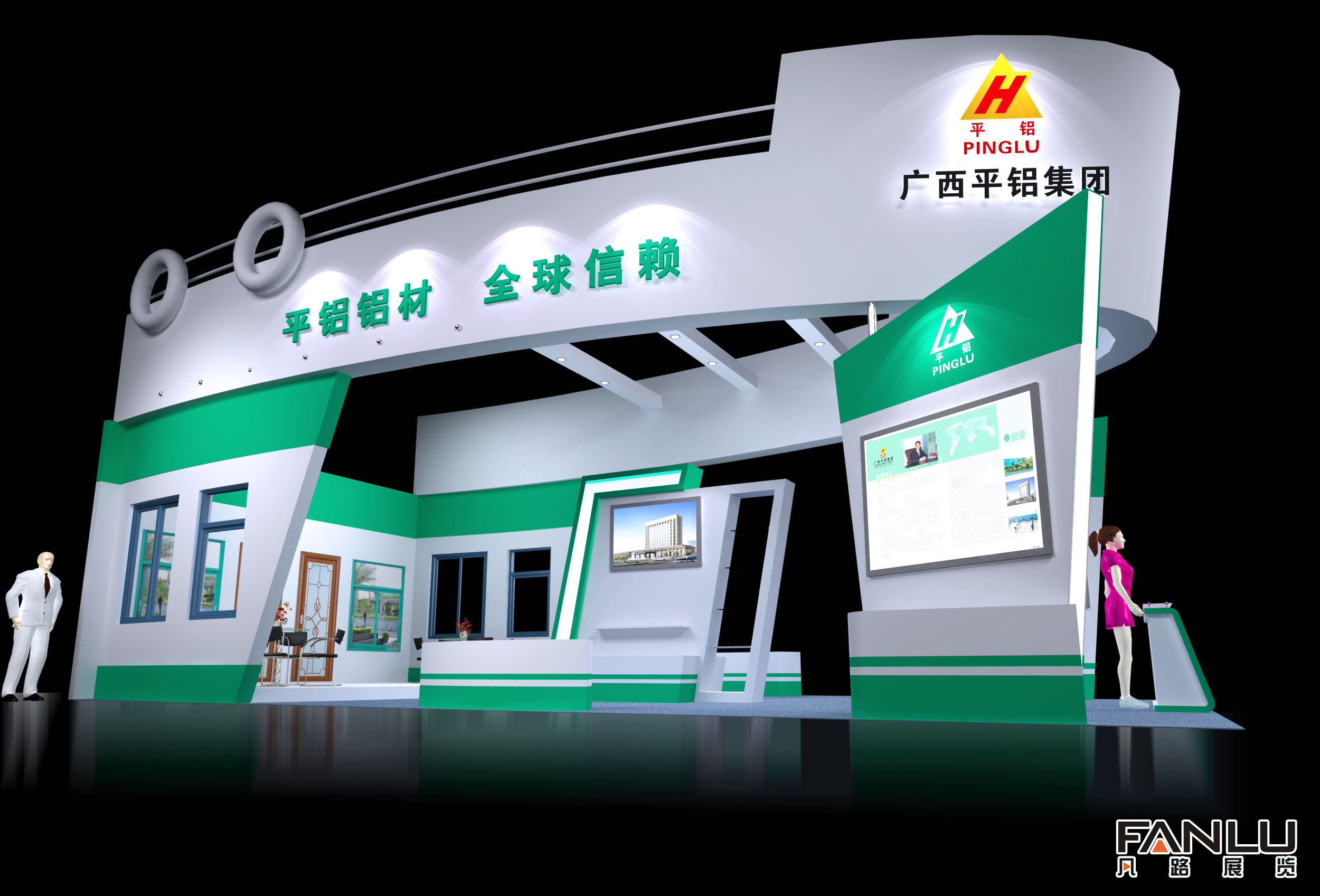 南寧展覽展示-企業(yè)如何挑選合適展位呢？