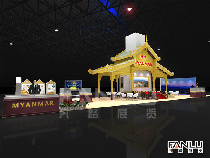 南寧展臺(tái)搭建這樣做既省錢又好看