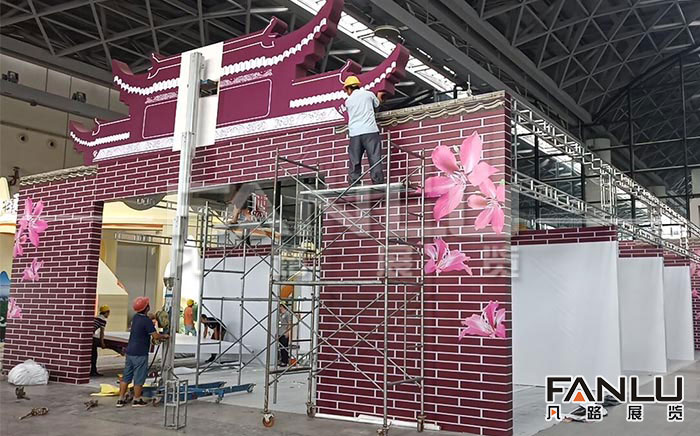 南寧展覽工廠分享怎樣節(jié)省展臺搭建的裝修材料